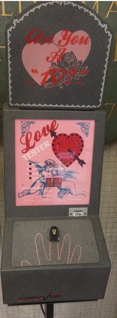Coin-operated Love Tester